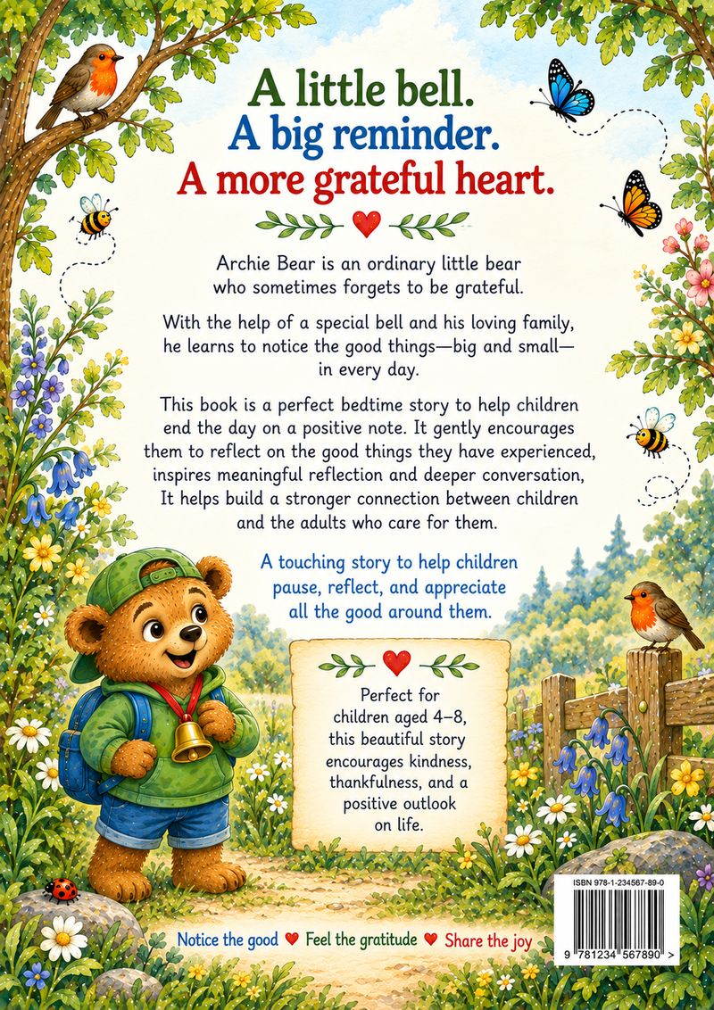 The Gratitude Bell back cover